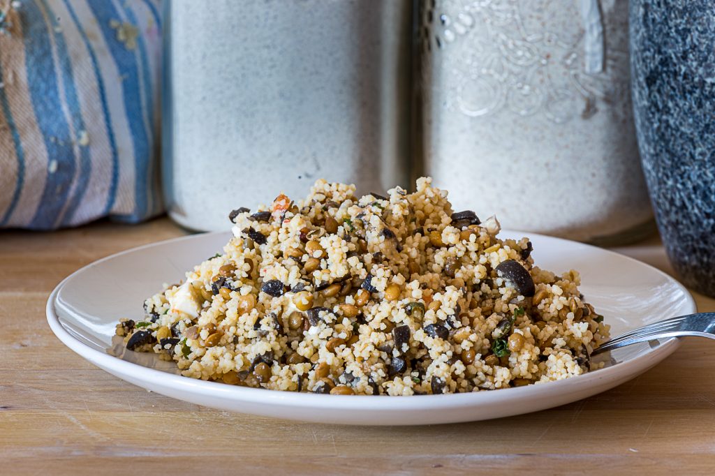 salade de couscous méditerranéenne