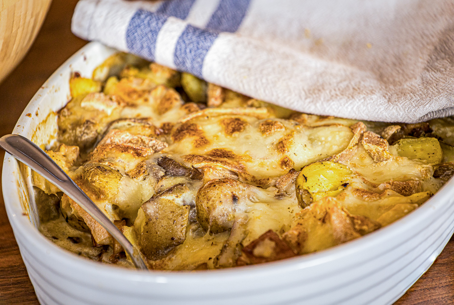 Tartiflette végétarienne par Fournoratio.com