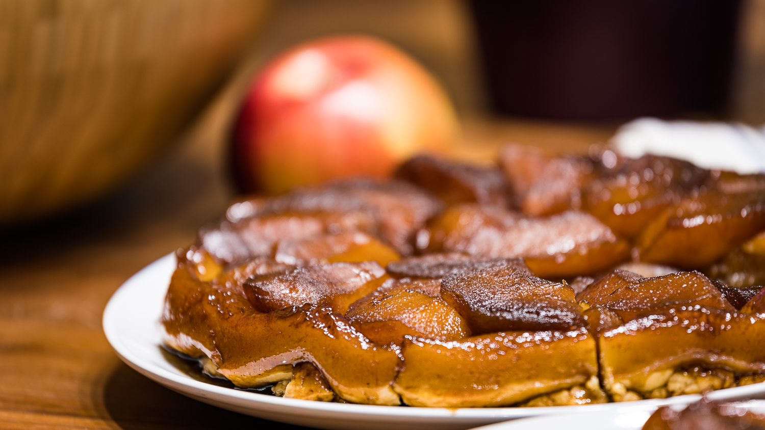 Une tarte Tatin vegan, pour les amateurs de pommes et caramel